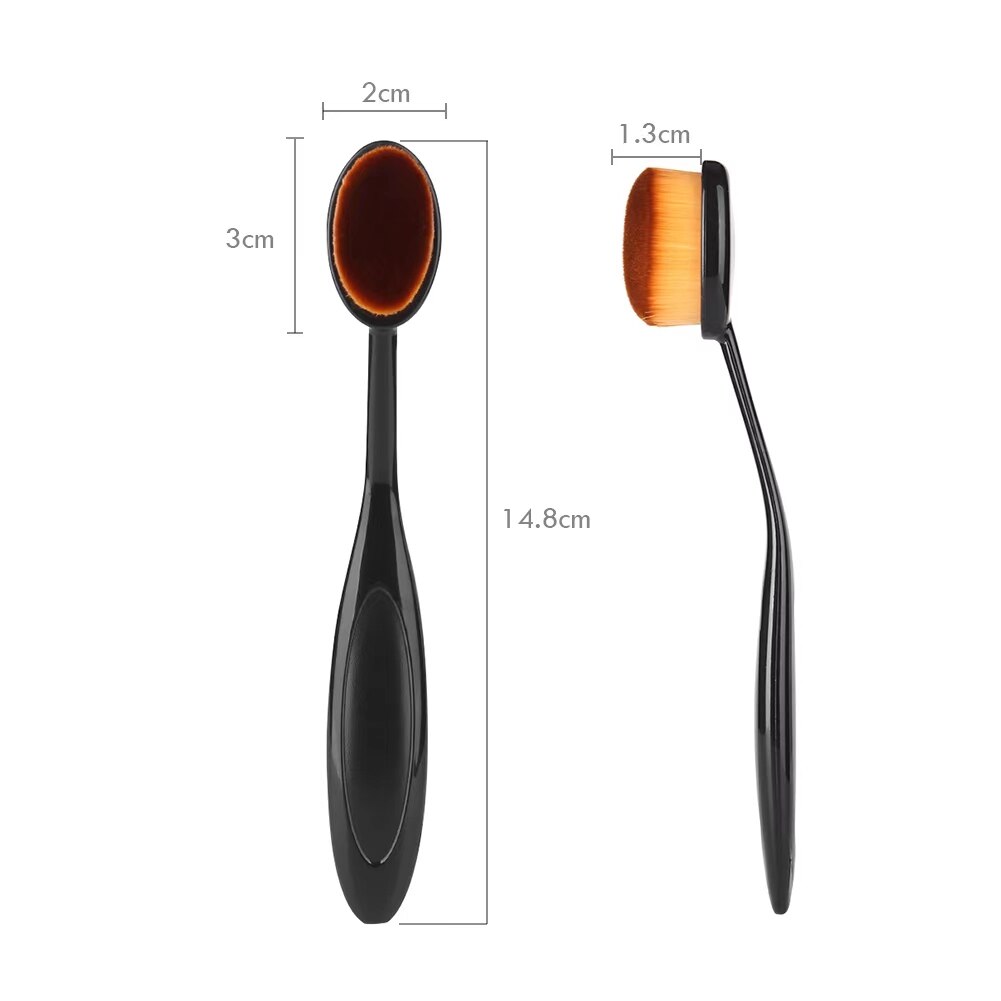 Brochas de mezcla de tinta para manualidades, dibujo, pintura, pinceles de maquillaje, tarjeta de álbum de recortes, plantilla de plástico, cerdas suaves finas, herramienta de bricolaje: Amarillo claro