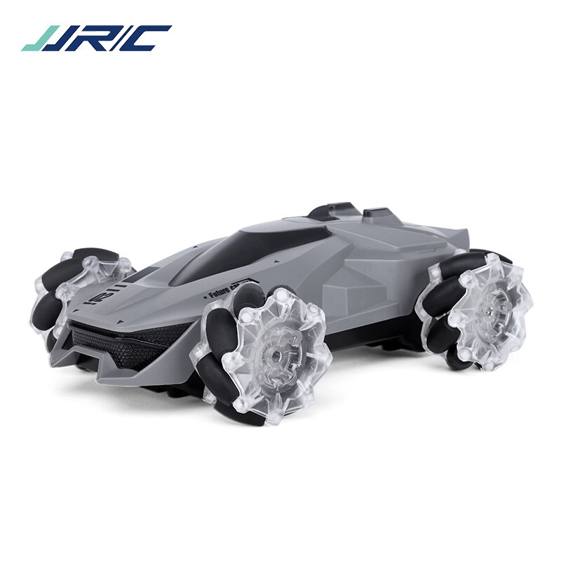 Jjrc Q92 1:24 2.4G 4WD 360 Graden Flip Simulatie Spray Night Glare Effect Tire Dynamisch Geluid Effect Rc Stunt auto Modellen Speelgoed