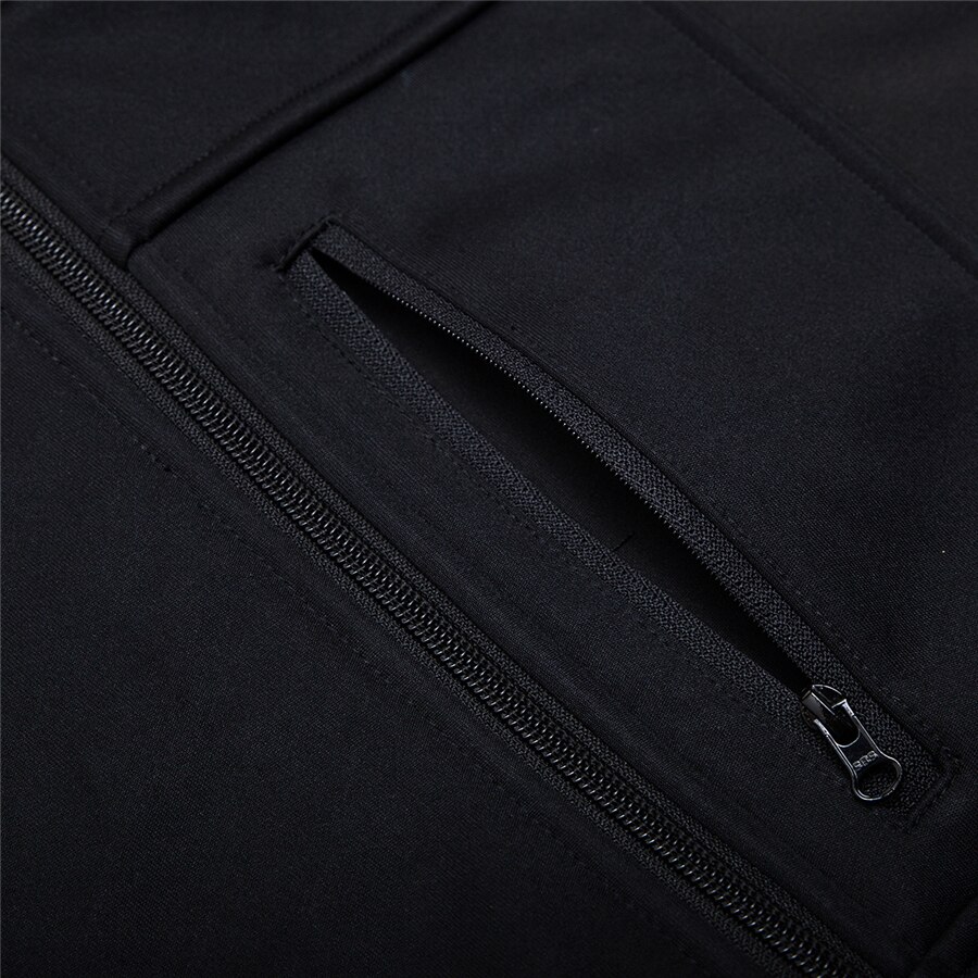 Black Windproof Cycling Jacket Men Winter Thermal Fleece Windbreaker Warm Mountain Bike Jackets Waterproof Reflective Coat