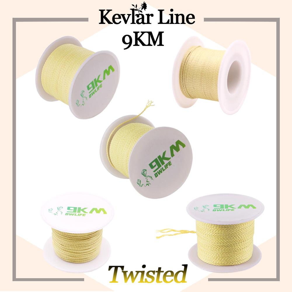 100 lbs -200 lbs snoet dragesnor kevlar line til fiskeassistent ledning udendørs flyvende campingtråd stærk holdbar