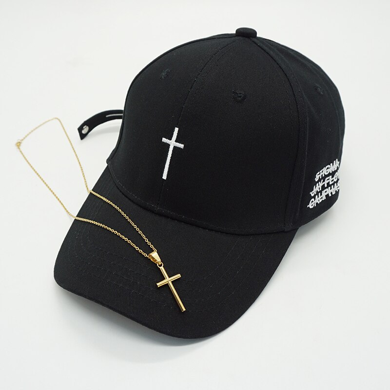 Kreuz Baseball Kappe 100 Baumwolle Snapback Hüte Grandado
