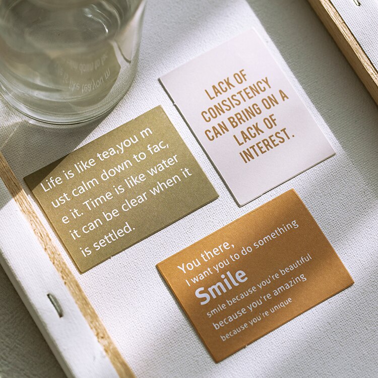 Ihanat englanninkieliset muistiinpanot bullet journal koristeelliset kirjoitettavat paperitarrat scrapbooking-tarrat päiväkirja paperitavarat albumitarrat