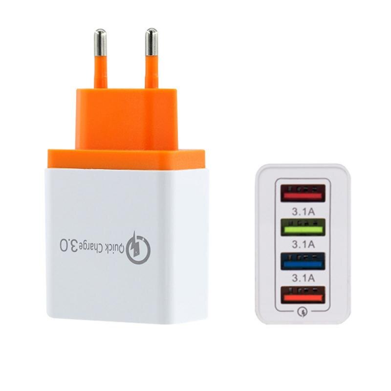 5V 3A EU Stecker Adapter USB Wand Ladegerät Für Samsung Iphone Xiaomi Handy Ladegerät Für Ipad Universal Travel AC Power Ladegerät: 02