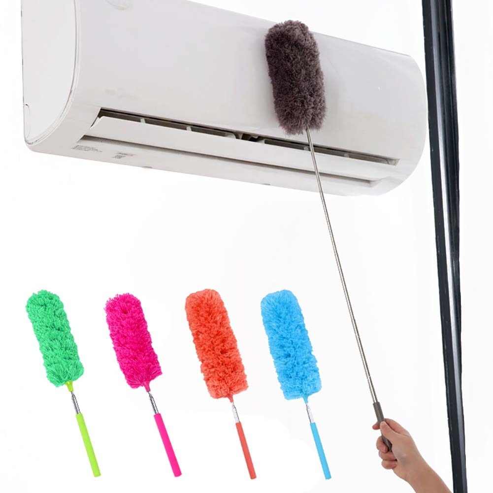 Praktisk blød mikrofiber duster børste støvrenser anti støv børste hjem air-condition bil møbler rengøring værktøj husholdning