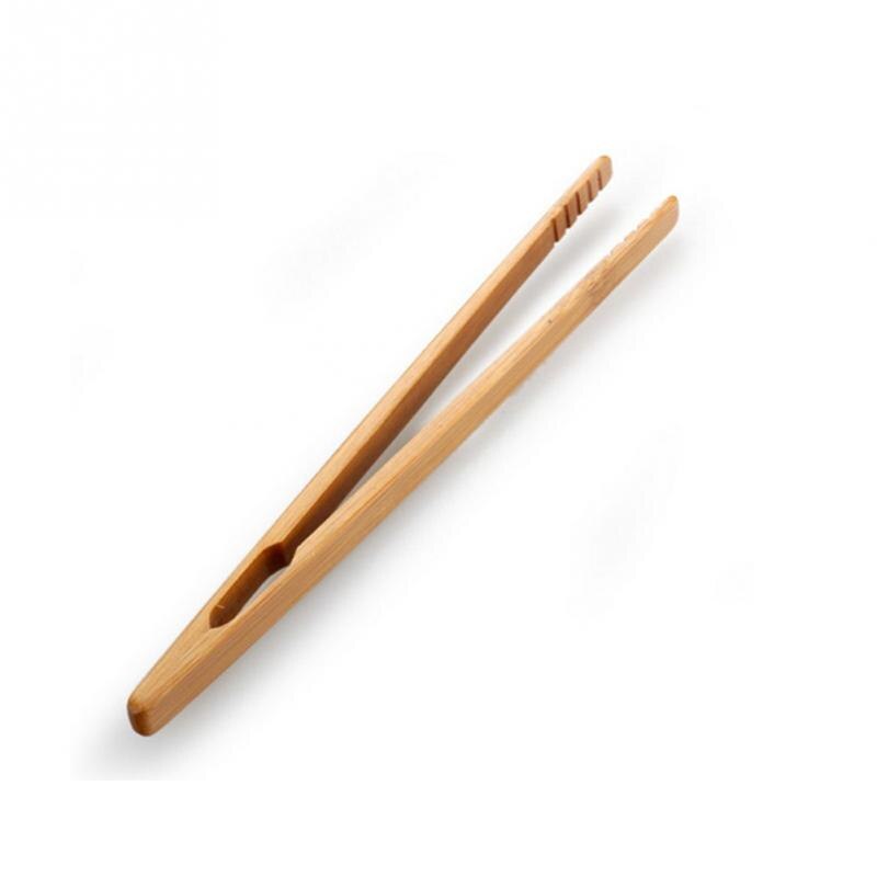 Tongs alimentaires en bois de bambou, Bacon, sucre, thé glacé, salade maison: Straight