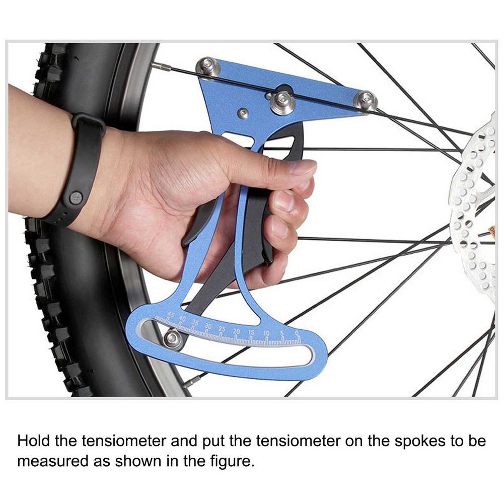 Bicycle Spoke Tensiometer Tool Road Wheel Set Wire Correction Tool Rim Adjustment Spoke Tension Meter Accessories