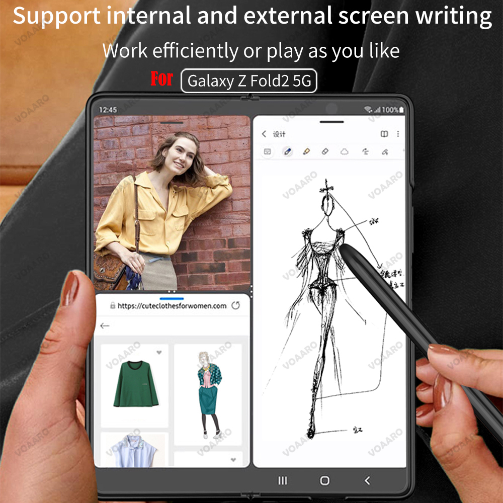 Mobiele Telefoon Touch Stylus Pen Voor Samsung Galaxy Z Vouw 3 2 5G Capaciteit Pen