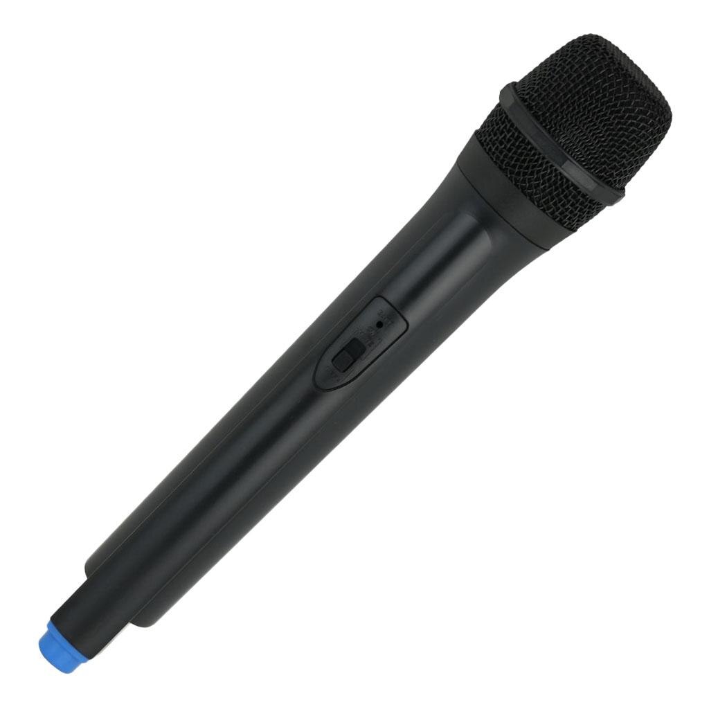 Classic Plastic Wireless Microphone Accessories Simulate The: Blue