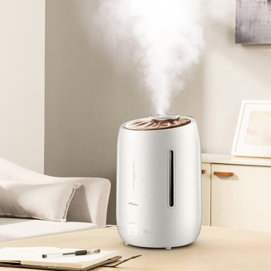 Upgraded Deerma Air Humidifier Xiaomi smart touch-sensitive screen Timing Silent Household 5L Large Capacity F600 Essential oil