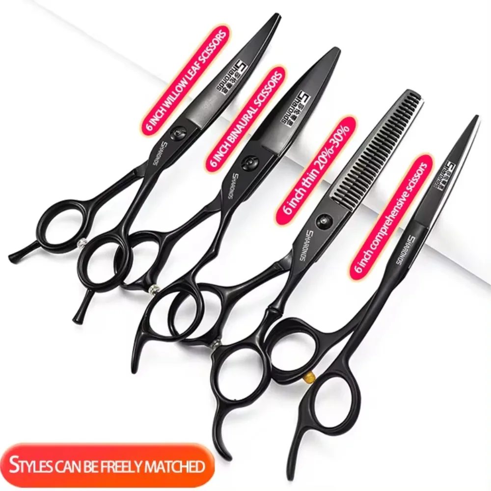Professionelles Haarschneidescheren-einstellen, Friseurscheren, exklusive Friseur-Friseurscheren, 5,5/6/6,5-Zoll-Schneidwerkzeuge