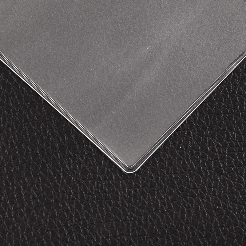 12PCS PVC A5A6 Transparent Separated Storage Folder Bag With Cover Planner Pockets Cards Holder Organizer Filing Binder Document