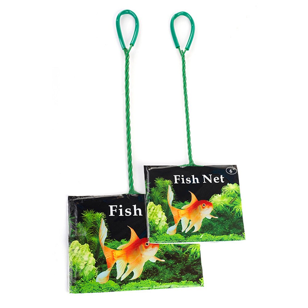 Portable Aquarium Fish Shrimp Quick Catch Net Mesh Fishnet Long Handle Tool Cleaning Tools