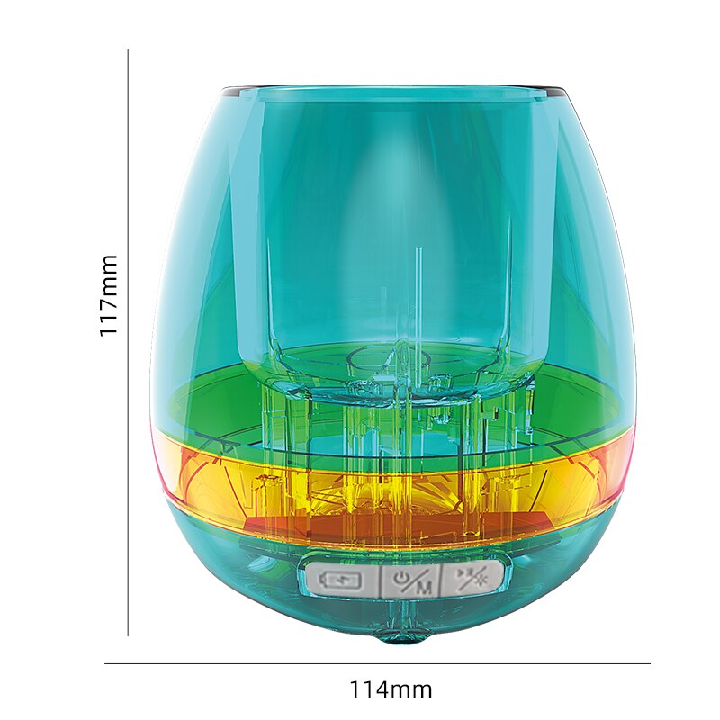 Musica solare Vaso di Fiori Intelligente Vaso di Fiori Giocattolo intelligente Complementi Arredo Casa Vaso di Plastica Ornamento ah Condotto La Luce di Notte Giocattoli Educativi per I Bambini