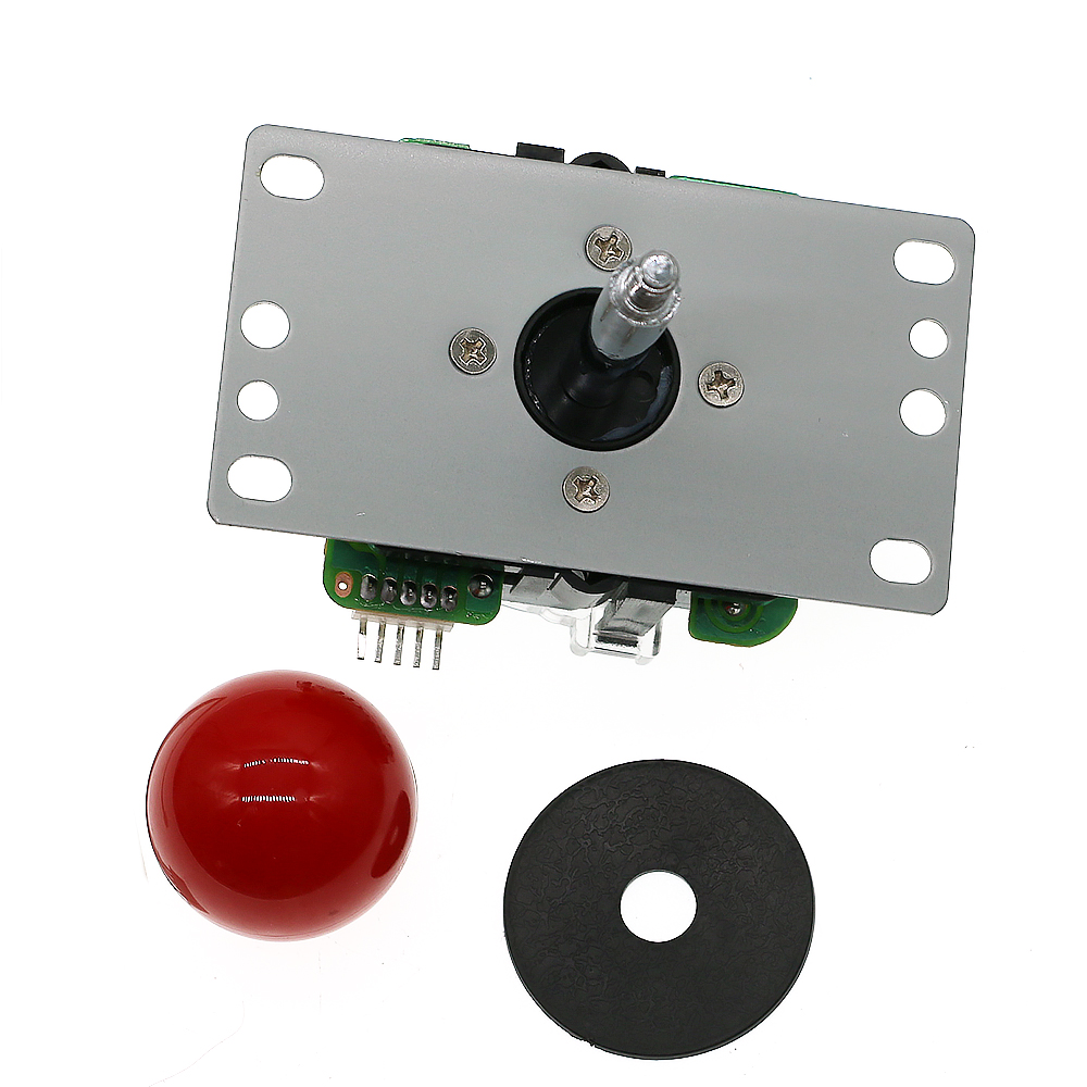 Copia de Joystick SANWA con conector de 5 pines, limitador cuadrado clásico de 8 vías, máquina de juego de salón recreativo, palo Neo Geo, piezas de bricolaje