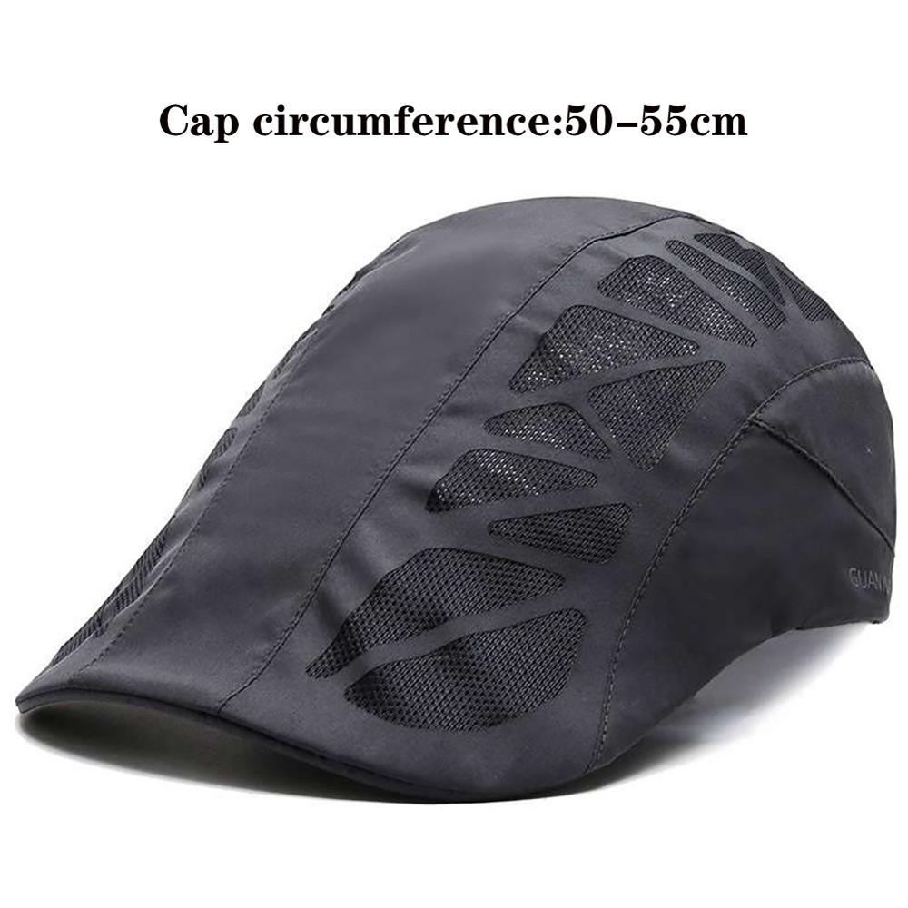 Summer Casual Beret Hat Flat Cap Gatsby Hats Adjustable Breathable Boina Mesh Caps For Adult and Kids: DH Kids