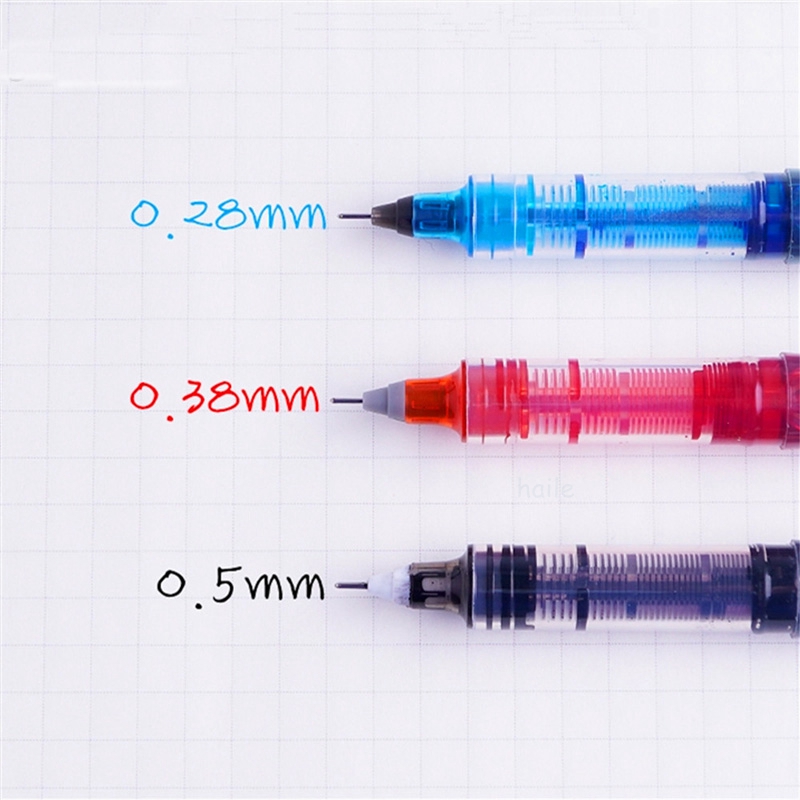 7 unids/set de bolígrafos bonitos, bolígrafo de 0,38/0,5mm, para escribir, escuela, oficina, papelería, bolígrafos de Gel de Color Kawaii