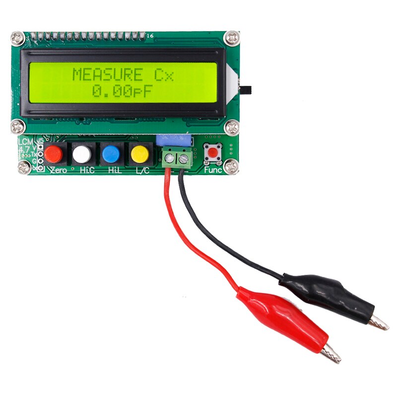 High Precision LC100-A Digital LCD Inductance Capacitance tester L/C Meter capacitor Test Instruments 15%