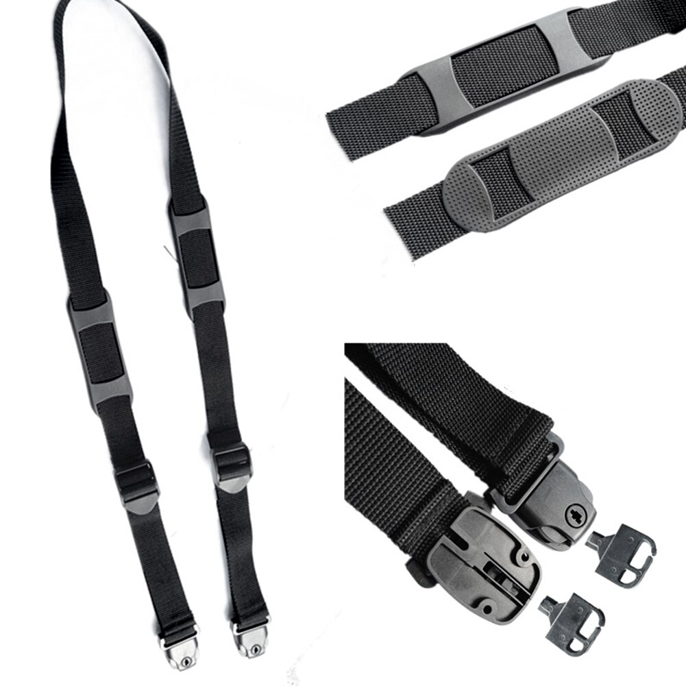 Preventing Messy Webbing Street Adjustable Belt Garbage Lock Rope Fixing Secure Bin Strap Park Public Places Trash Can Lid