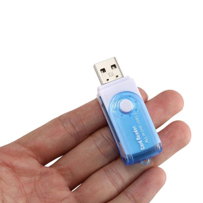 Willekeurige Kleur Selecteer Usb 2.0 All In One Multi Memory In Alle Geheugen M2 2.0 Voor Microsd/Tf Mmc usb Kaartlezer Reader Kaart