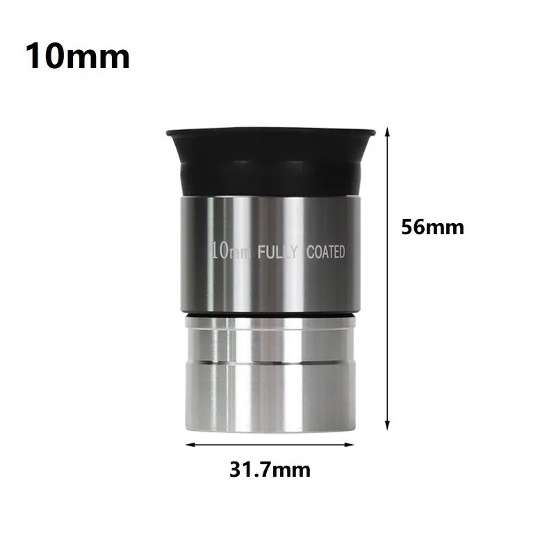 1,25 inch astronomische telescoopoculair Volledig gecoat optisch glas Monoculaire telescoopoculair 4 mm, 10 mm, 20 mm, 25 mm oculair