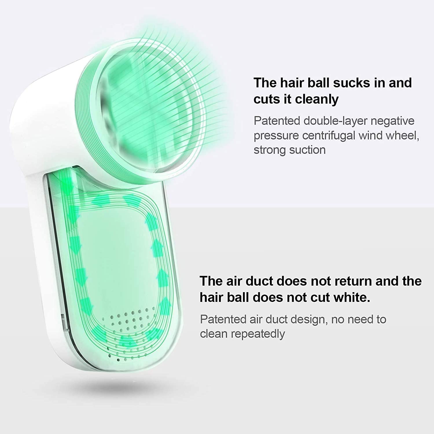 Fabric Shaver Electric Lint Remover 2-Speeds Portable Clothes Shaver with six Blades for Efficient Bobbles Fuzz Removing