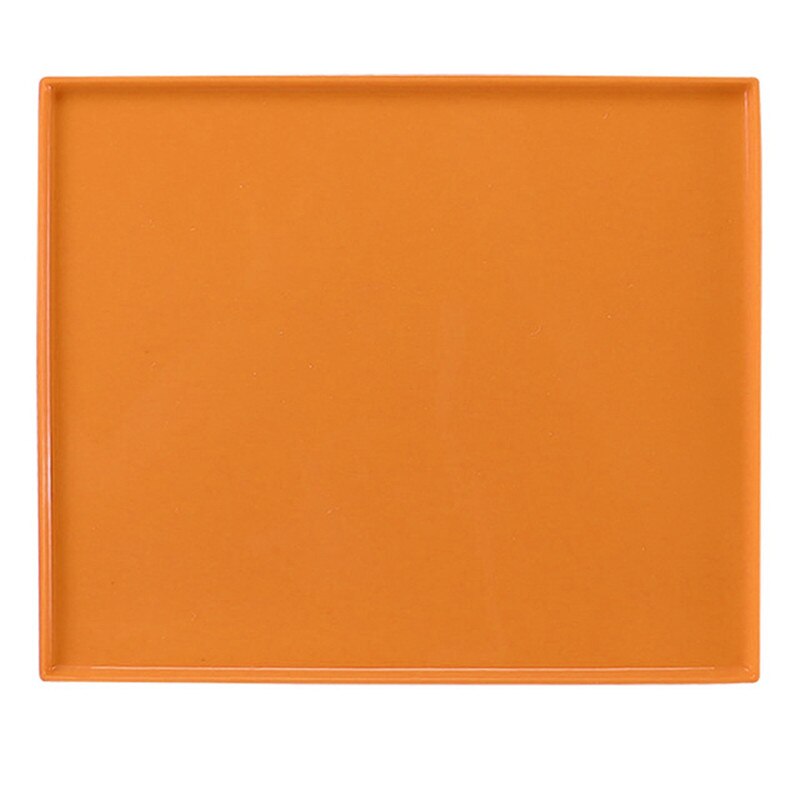 Färgglad schweizisk rullmatta bakverksverktyg silikon nonstick tårta rullmatta bakmatta bakmatta tårtformsunderlägg köksbakverktyg: Orange