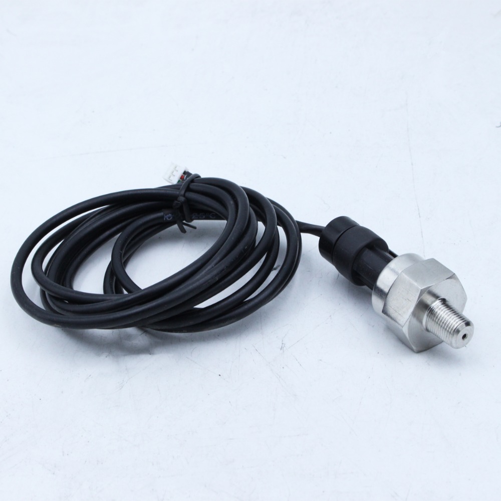 NPT 1/8 0-1.0Mpa (0-10bar) Stainless Steel Not carbon steel alloy shell Replacement electric Oil Fuel Pressure Sensor