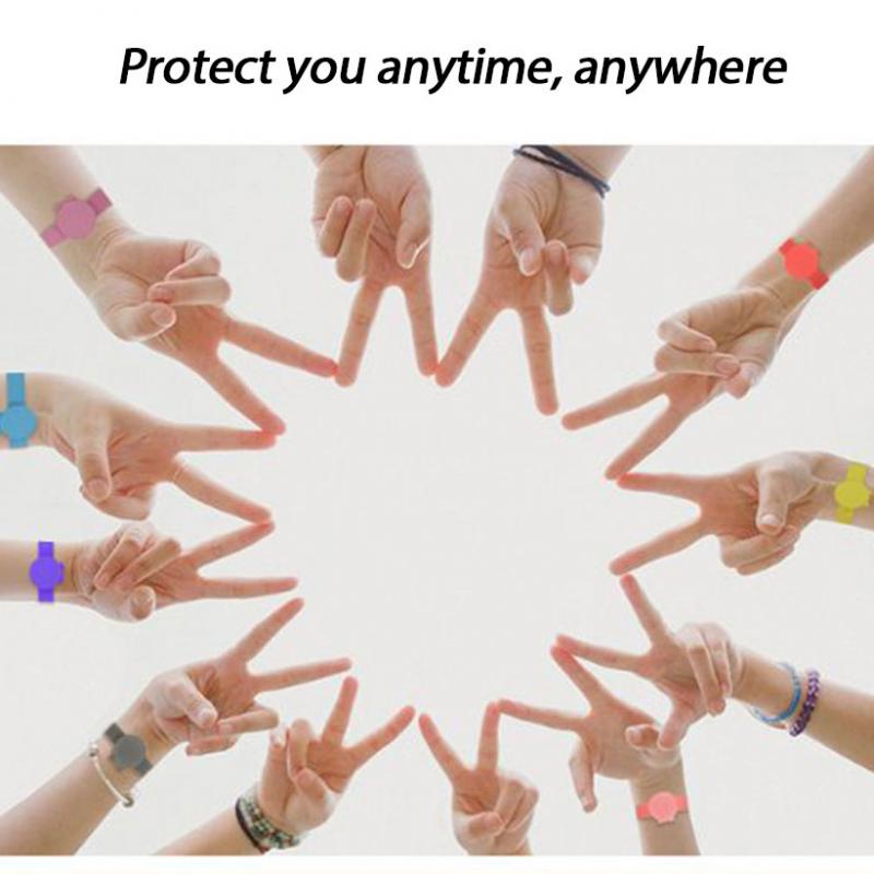 10ml Portable Outdoor Silicone Bracelet Wristband Soap Dispenser Band Squeeze Bottle Hand Sanitizer For Sunscreen Repellent