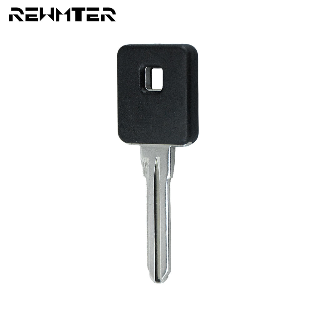 Black Motorcycle Blank Key Uncut Blade Metal Alloy ABS Plastic For Harley Sportster 883 1200 XL Models 2000