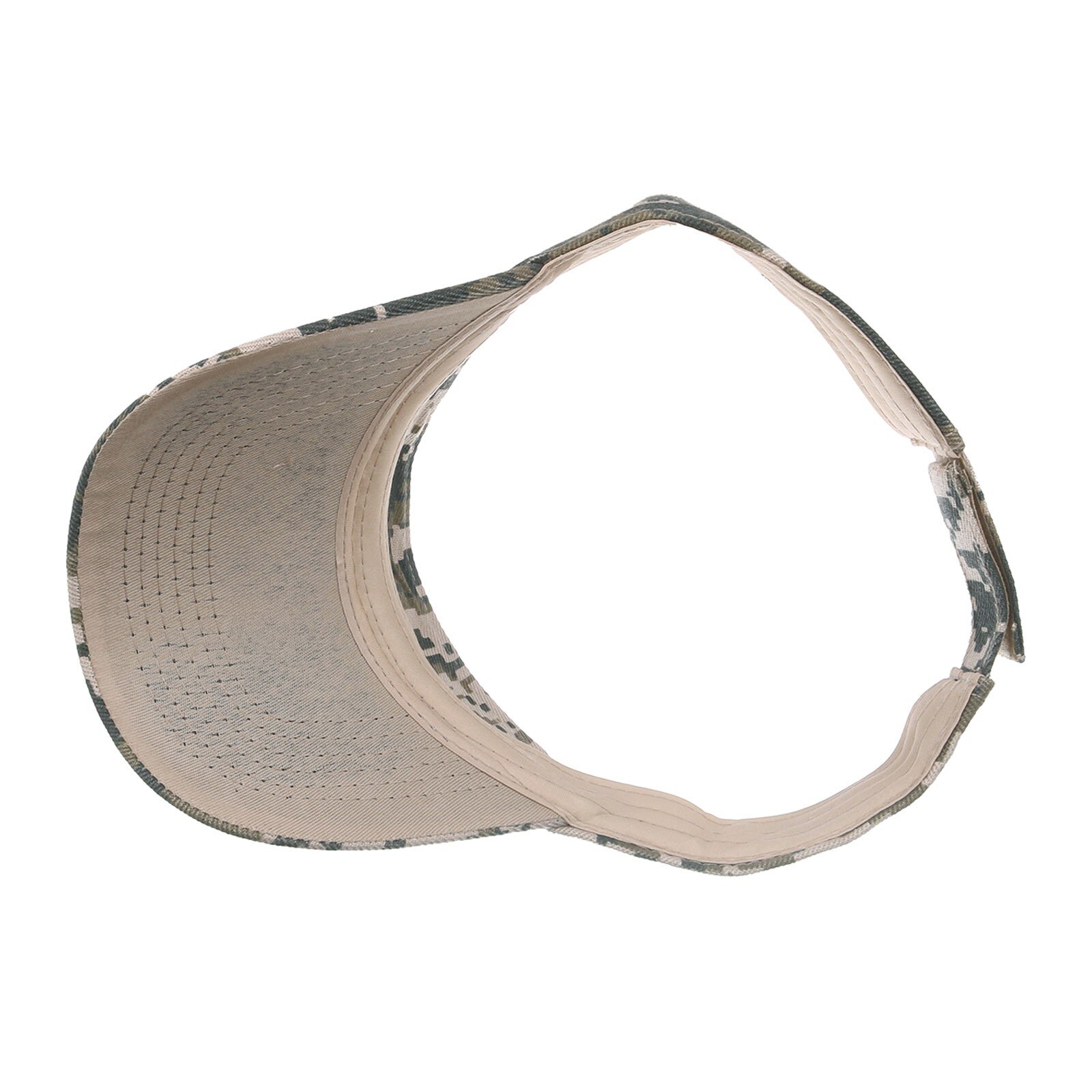 Mulher camuflagem praia boné de beisebol ajustável hip hop chapéu de sol esporte ao ar livre respirável protetor solar chapéu