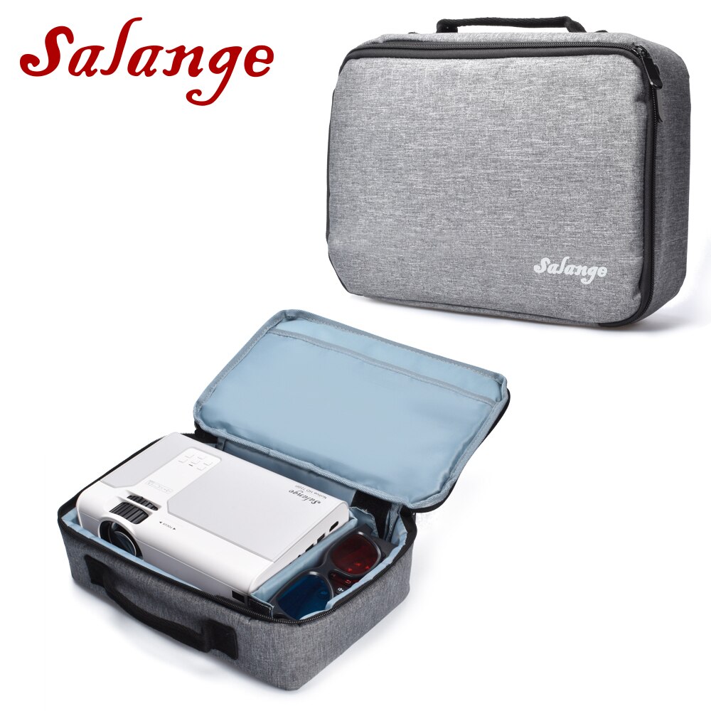 Sac de projecteur Salange pour Mini projecteur mallette de rangement de protection Portable, accessoires de projecteur Mini projecteur sac de voyage