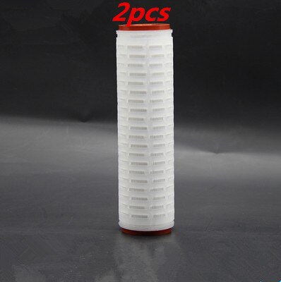 10 inches 0.2 micron Water Filter Parts Make wine tool PP cotton membrane cartridge: 2PCS
