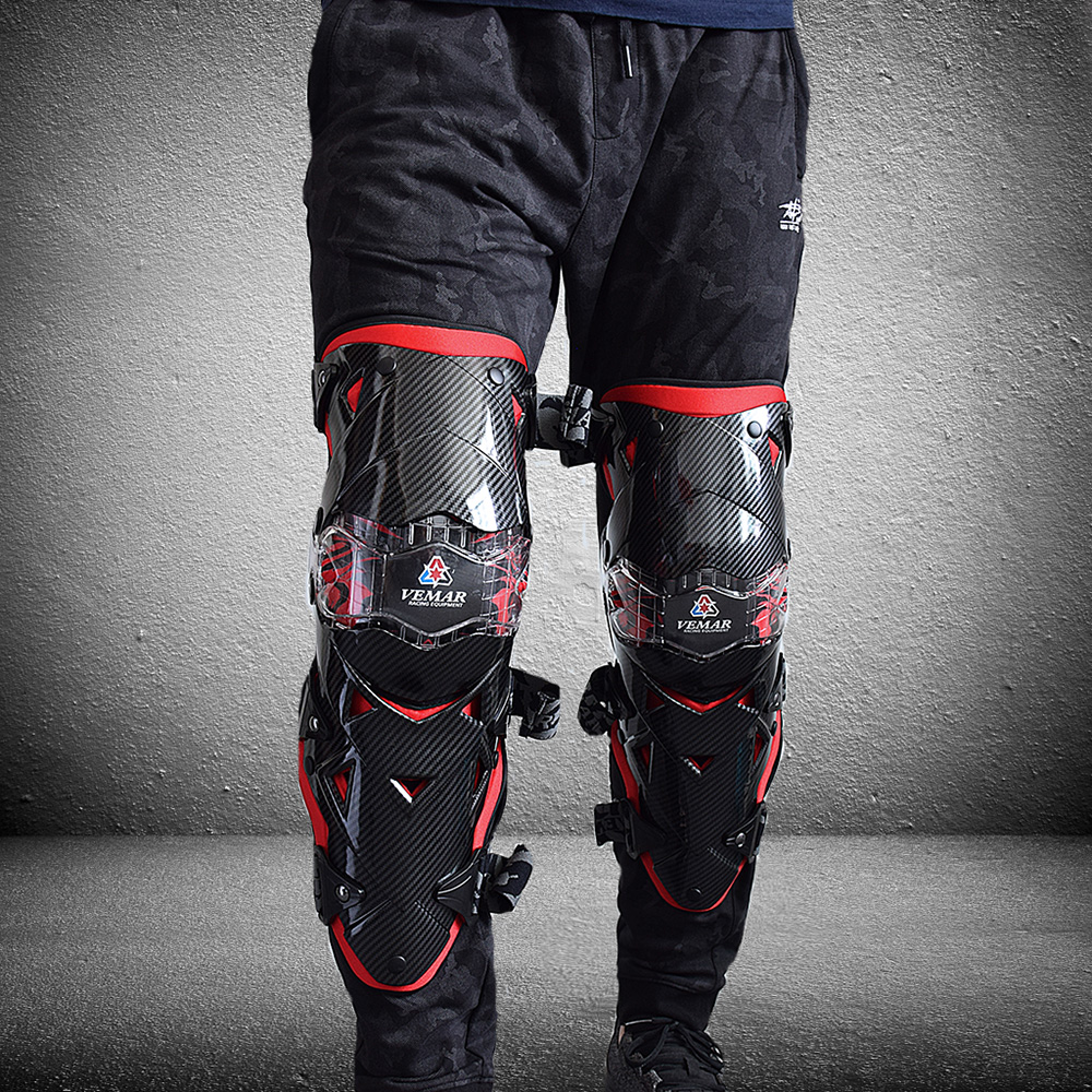 Vemar-genouillère de protection pour moto | 8 couleurs, équipement de protection pour moto, pour Scooter,