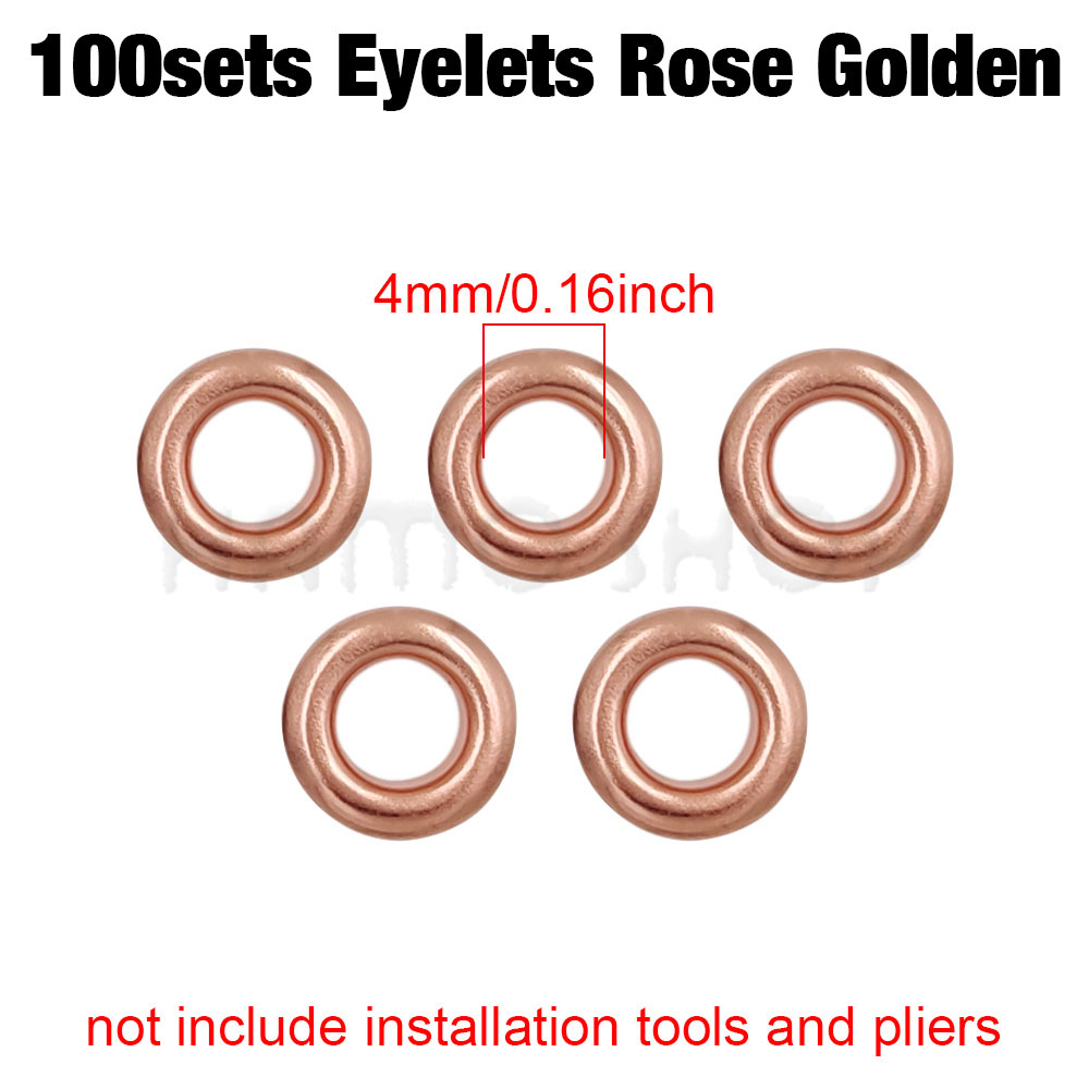 1 einstellen Ösen-Ösen-Zangen-einstellen, Ösen-See-Zangen-einstellen mit 100 setzt 4 mm Metallösen, Ösen-Werkzeug-einstellen für Lederhandwerk: Langweilig