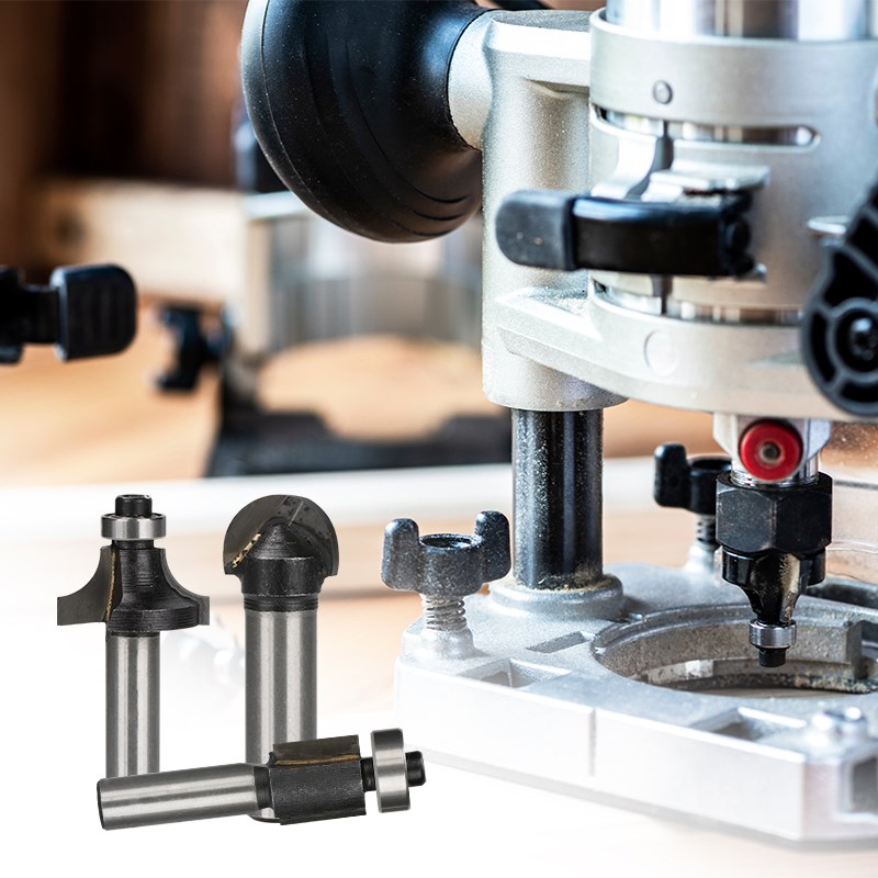 Hout Router Bit 8Mm Shank Tungsten Carbide Frees Straight End Milll Flush Trim Router Bit Houtbewerking Frezen