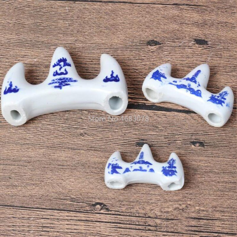 1 Pcs Chinese borstel Kalligrafie pen rack keramiek Multifunctionele Inkt Houder Schotel relatiegeschenken Chinese stijl decor L/S /M