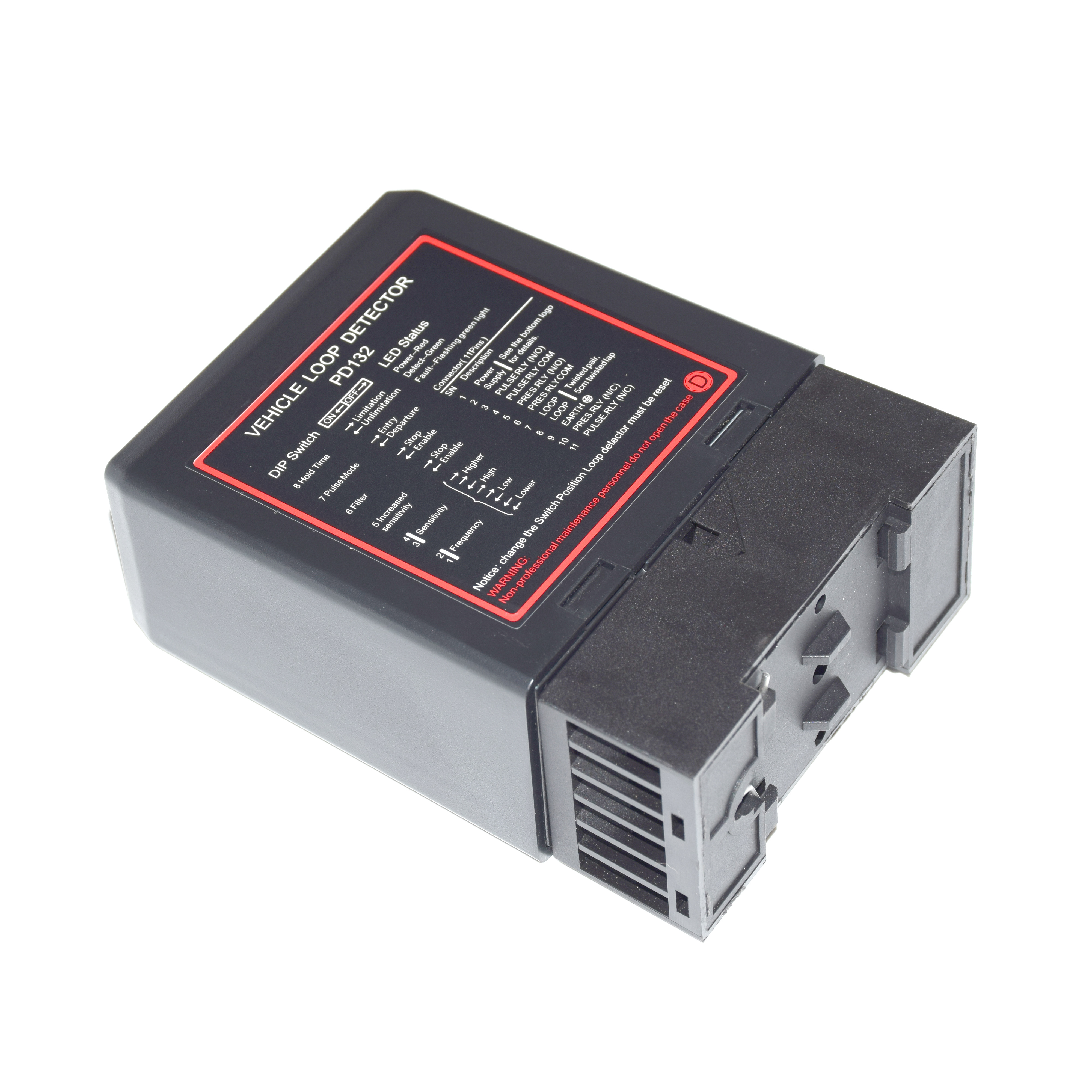 AC110V 220V Single channel vehicle loop detector for automatic car parking gate door opener