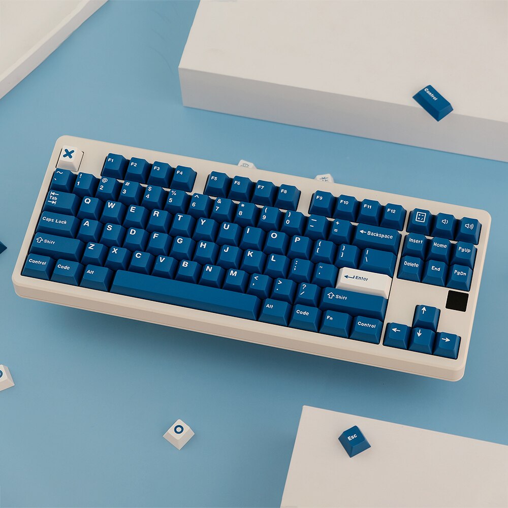 GMK Clone Striker Keycap 173 keys Double Shot Cherry Profile ISO Enter 6.25 7u Space bar For tm860 NJ68 Game Mechanical Keyboard