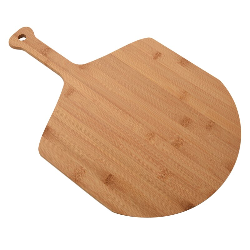 Pizza Schil, paddle-Spatel Grade Bamboe-12 Inches Handvat-Lichtgewicht Te Gebruiken Voor Professionele Zelfgemaakte Pizza
