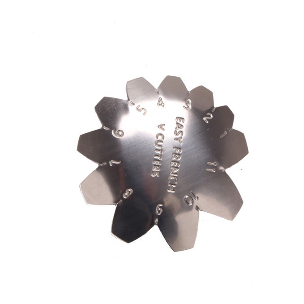 Smile Line Diy Easy French Cutter Edge Manicure Stainless Steel: F