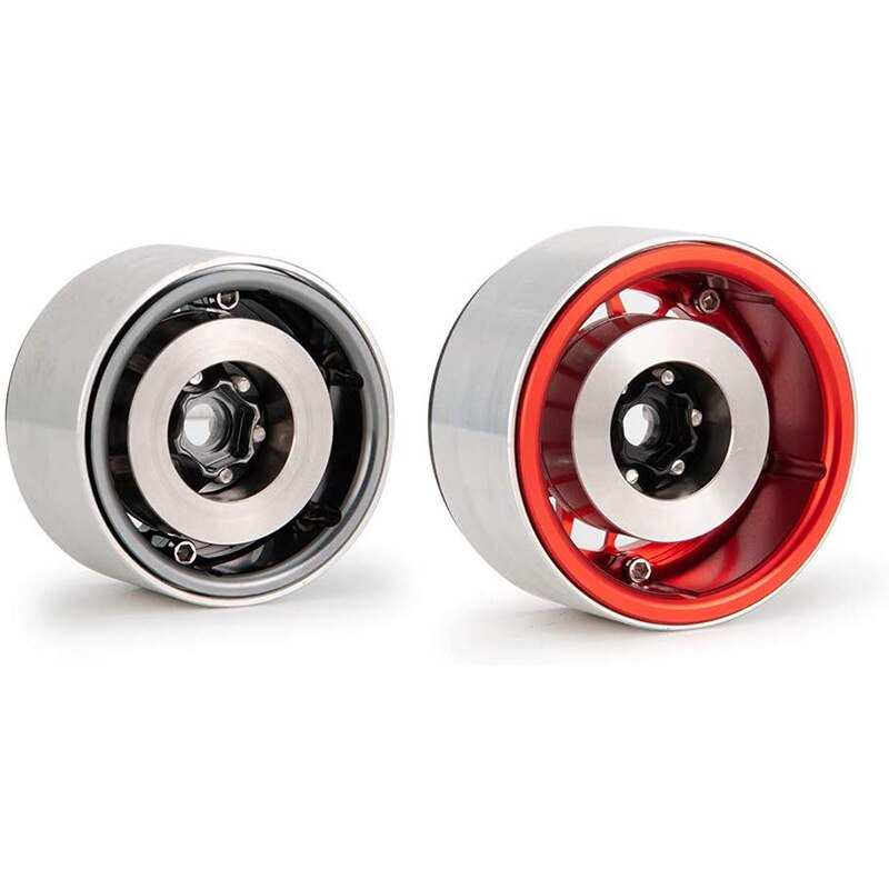 Peso dell&#39;equilibrio dell&#39;asse dell&#39;articolazione della ruota del blocchetto di sterzo del contrappeso del metallo di 1.9 2.2 pollici per 1/10 RC Traxxas TRX-4 TRX4 assiale SCX10 Tra