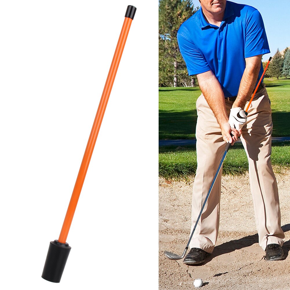 Metal 17.72 inch Golf Alignment Sticks Golf Aid Tool Metal Golf Swing Trainer Beginner Gesture Alignment Correction Training