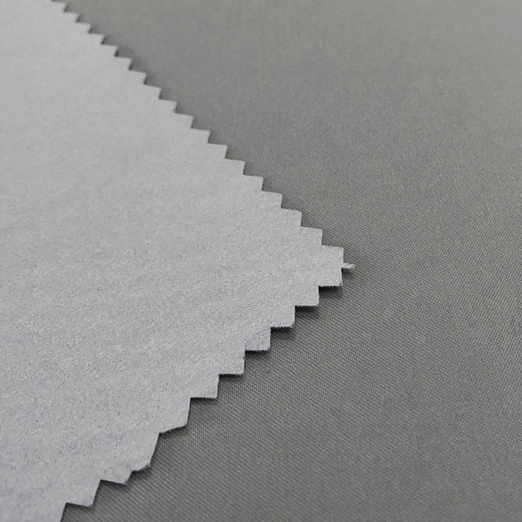 Poly pêche velours Pu blanc enduit matériel de vêtement pour l'extérieur, tissu imperméable pour vêtements d'alpinisme taille 1*1.5m: 02