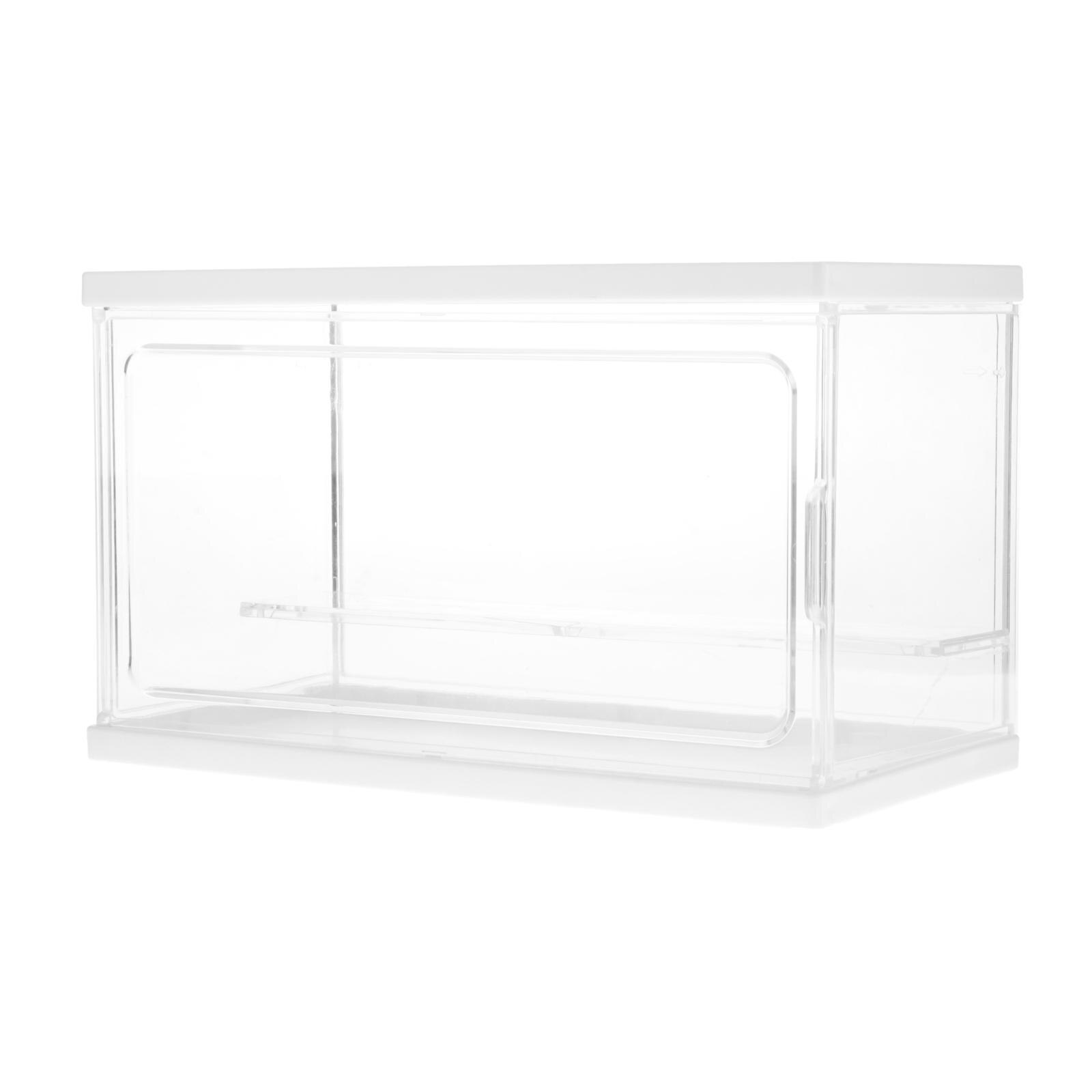 Boîte de rangement en acrylique, boîtier de rangement pour figurines d&#39;action à domicile, Mini organisateur de poupées en peluche, étui Transparent multicouche anti-poussière pour parfum