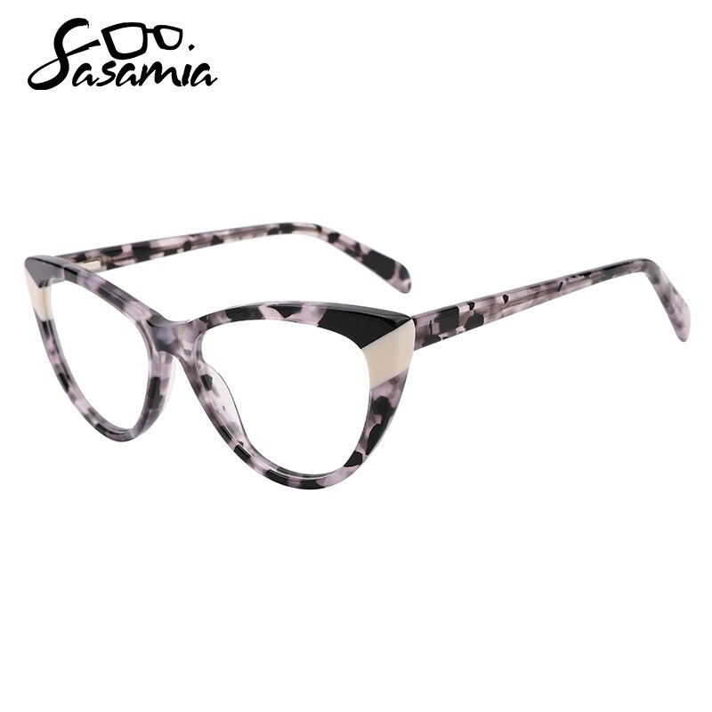 SASAMIA Blue Light Gaming Glasses for Women Computer Glasses Frames Blocking Blue rays Glasses Anti Eye Eyestrain Glasses Frames: WD4099C4