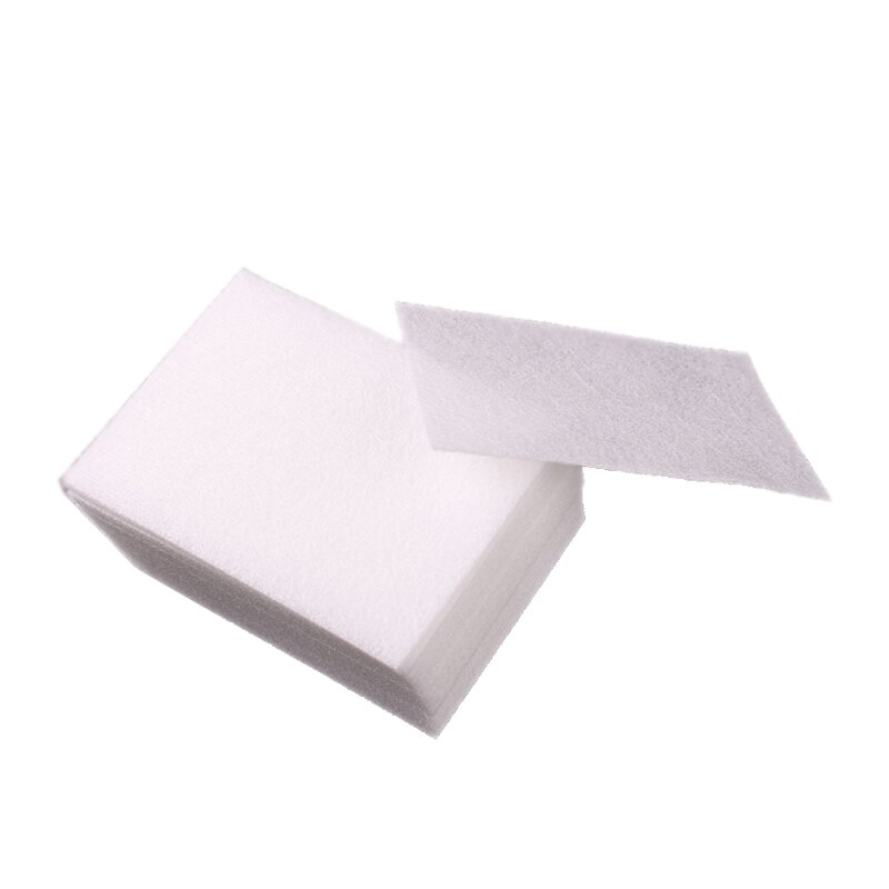 1200 Stks/partij Nagellak Remover Nail Doekjes Bad Manicure Gel-Pluizende Doekjes 100% Katoenen Servetten Nagels Nail Art tool