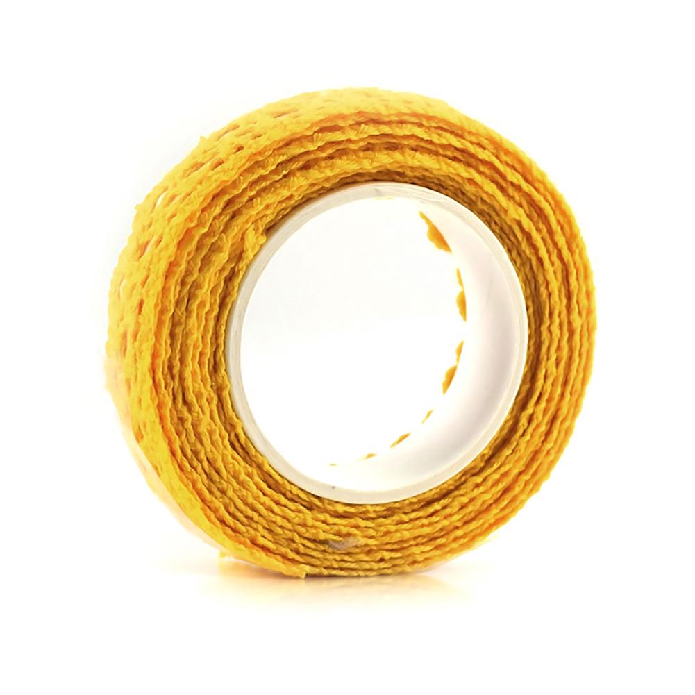 Cinta de tela de encaje adhesiva, cinta con encaje de algodón para decoración artesanal, cintas adhesivas de papelería, , vacaciones, 2,5 M