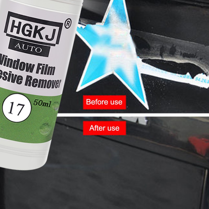 50ml solfilm glasfilmfjerner klæbende film malingfjerner vedligeholdelse biltilbehør