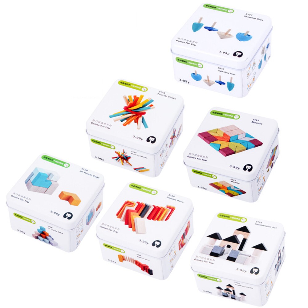 3D Wooden Pattern Animal Jigsaw Puzzle Colorful Tangram Toy Kids Montessori Early Education Sorting Games Toys Children