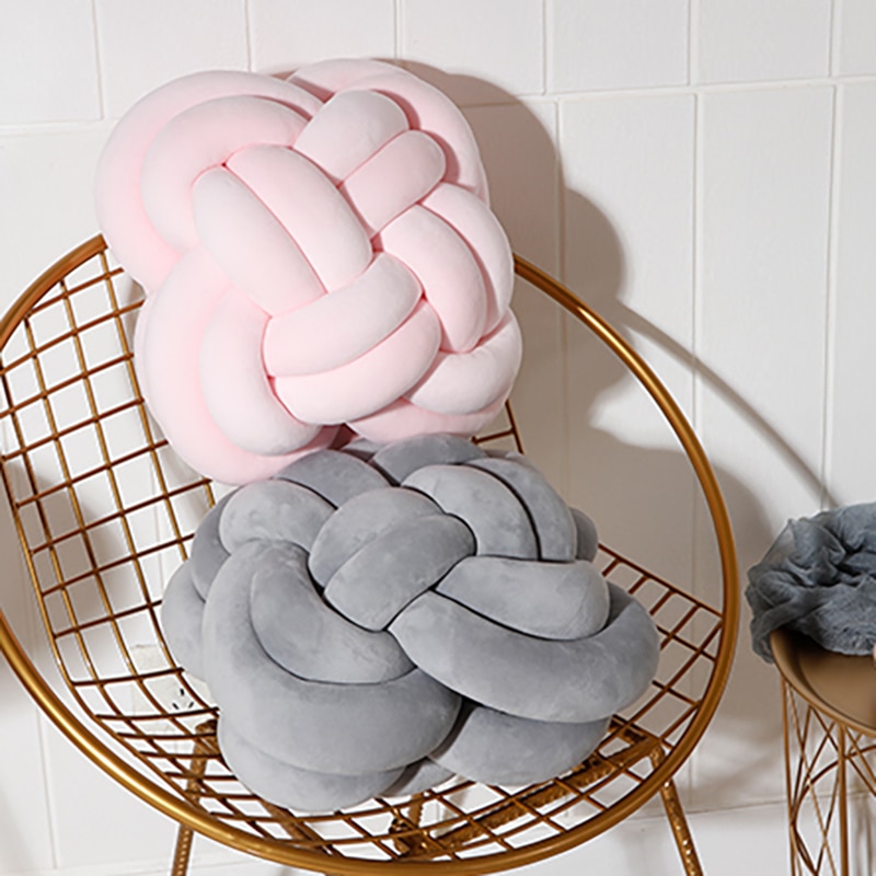 Coussin de Protection à nœud pour bébé, accessoires de chambre à coucher